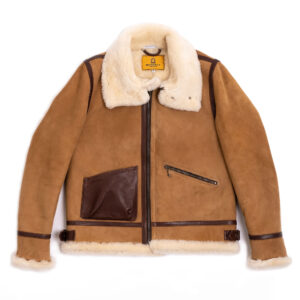 "Aviatore" B-3 Sabbia Shearling Jacket