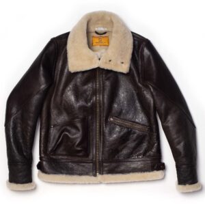 "Aviatore" B-3 Testa di Moro Shearling Jacket