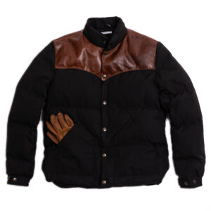 "Bivacco" Black Western Down Jacket