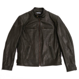"Café Racer" Muschio Leather Jacket