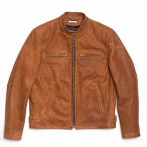 “Café Racer” Nubuck Leather Jacket