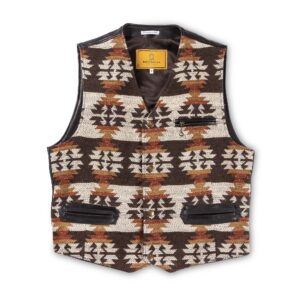 “Mandriano” Desert Navajo Wool Vest