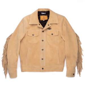 "Terracotta" Gorafe Suede Jacket