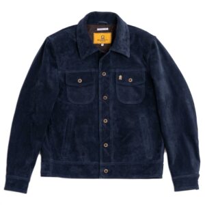 "Terracotta" Indaco Suede Jacket