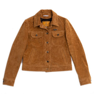 "Terracotta" Women's Sabbia Suede Jacket