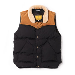 "Bivacco" Black Western Down Vest