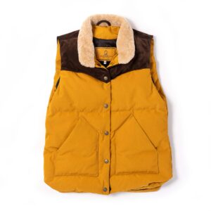 "Bivacco" Women's Yellow Western Down Vest