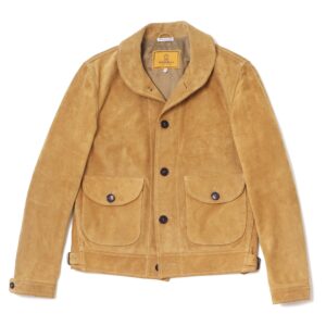 "Cossack" Sabbia Suede Jacket