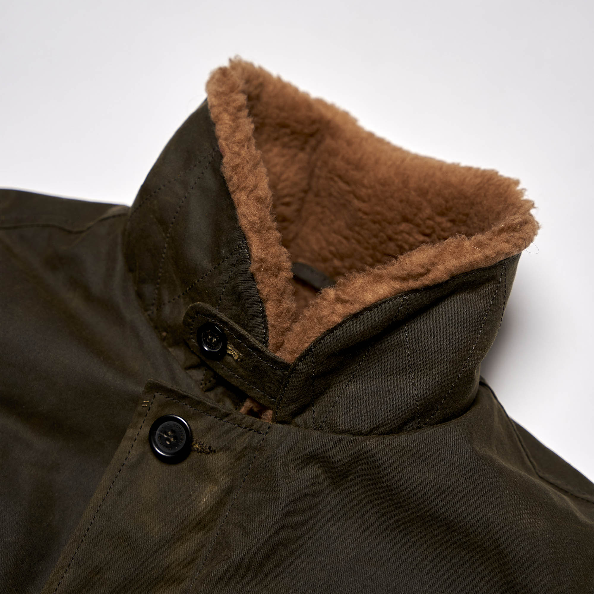 "Deck" N-1 Army Green Waxed Canvas Jacket (Ltd. Ed. 50 pcs) "Deck" N-1 Army Green Waxed Canvas Jacket (Ltd. Ed. 50 pcs)