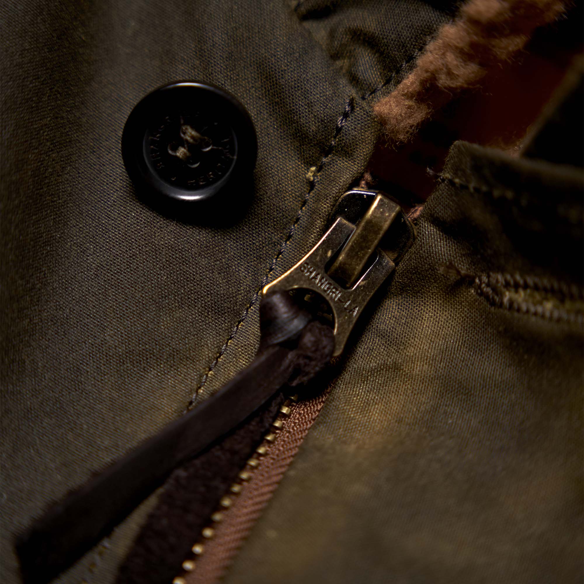 "Deck" N-1 Army Green Waxed Canvas Jacket (Ltd. Ed. 50 pcs) "Deck" N-1 Army Green Waxed Canvas Jacket (Ltd. Ed. 50 pcs)